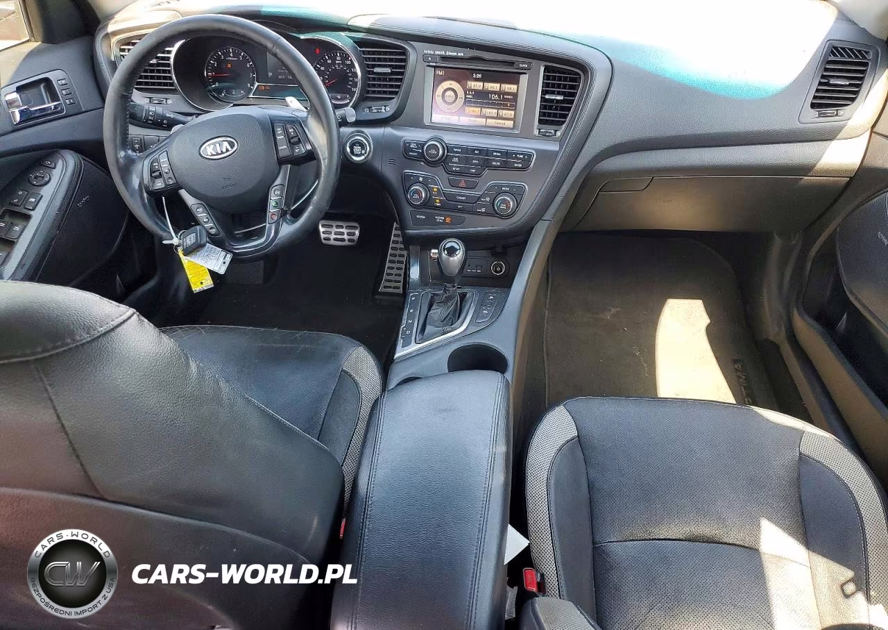 2012 Kia Optima Sx VIN:5XXGR4A63CG007896 - 8