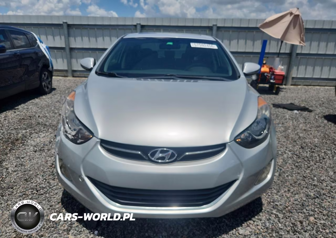 2012 Hyundai Elantra Limited VIN:KMHDH4AE8CU183376 - 5