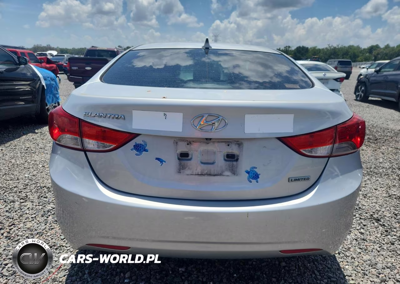 2012 Hyundai Elantra Limited VIN:KMHDH4AE8CU183376 - 6