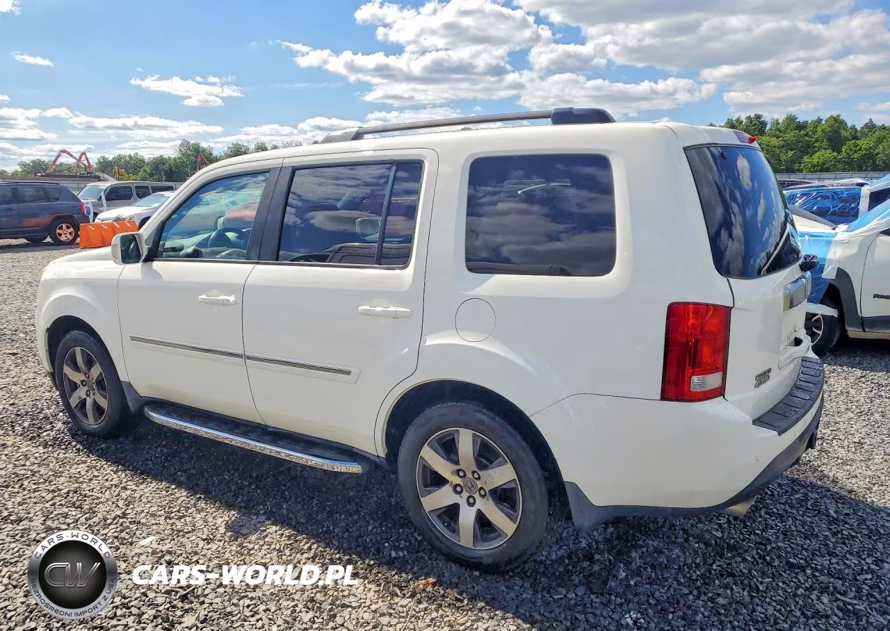 2012 Honda Pilot Touring VIN:5FNYF4H96CB027849 - 2