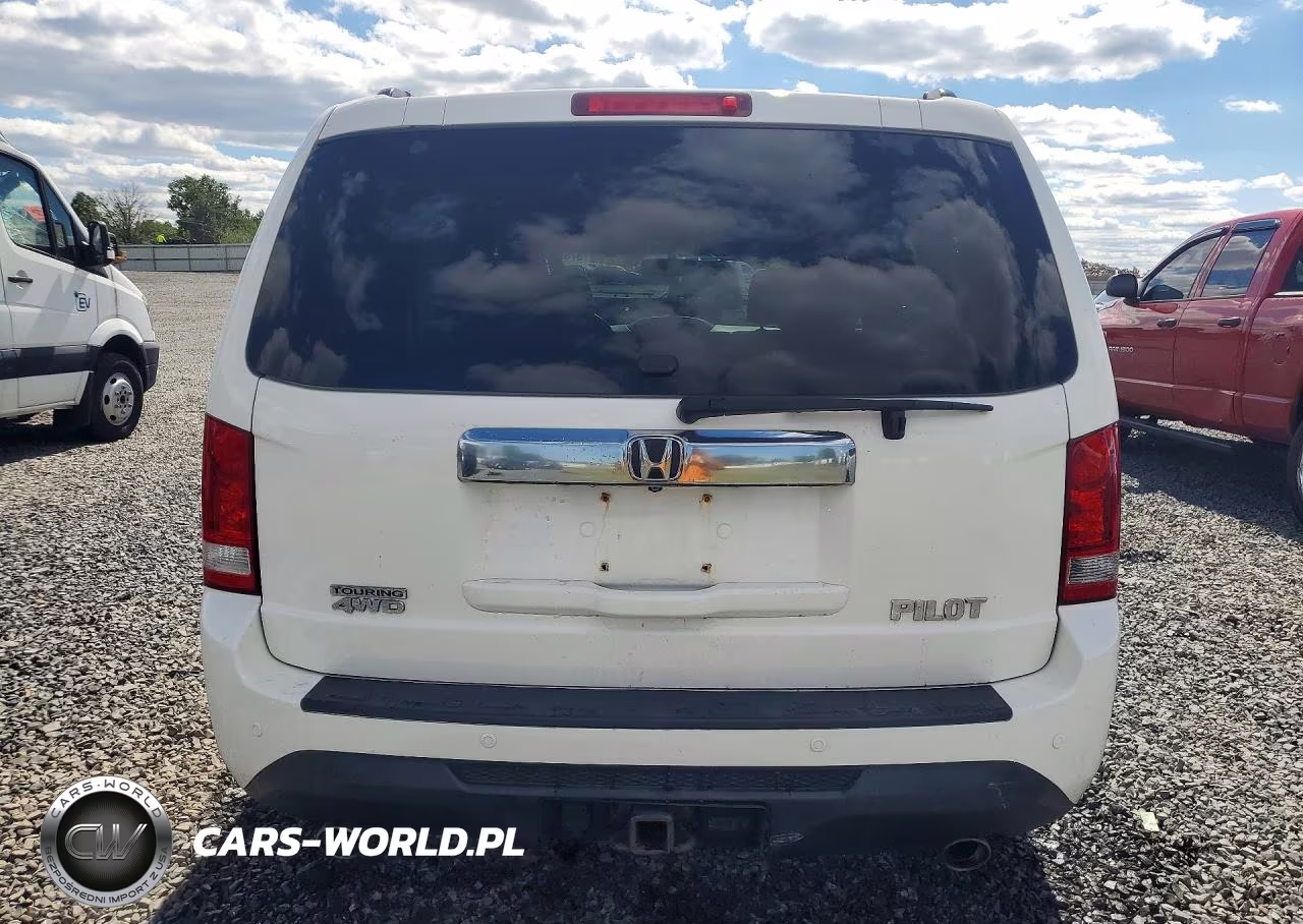 2012 Honda Pilot Touring VIN:5FNYF4H96CB027849 - 6