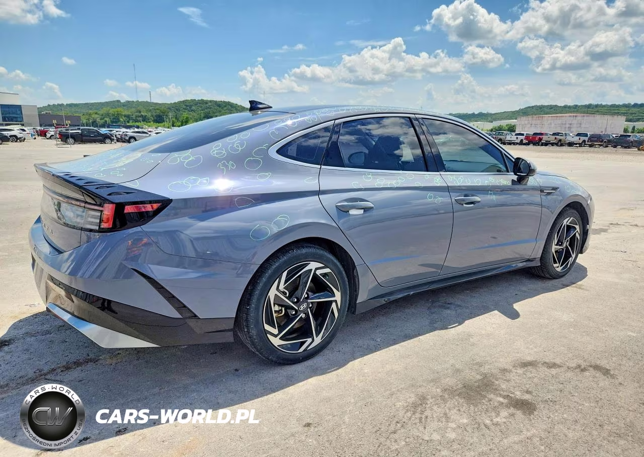 2024 Hyundai Sonata Sel VIN:KMHL14JA9RA363313 - 3