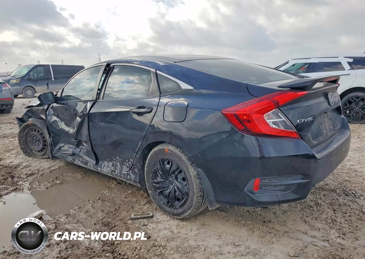 2017 Honda Civic Lx VIN:19XFC2F55HE018920 - 2