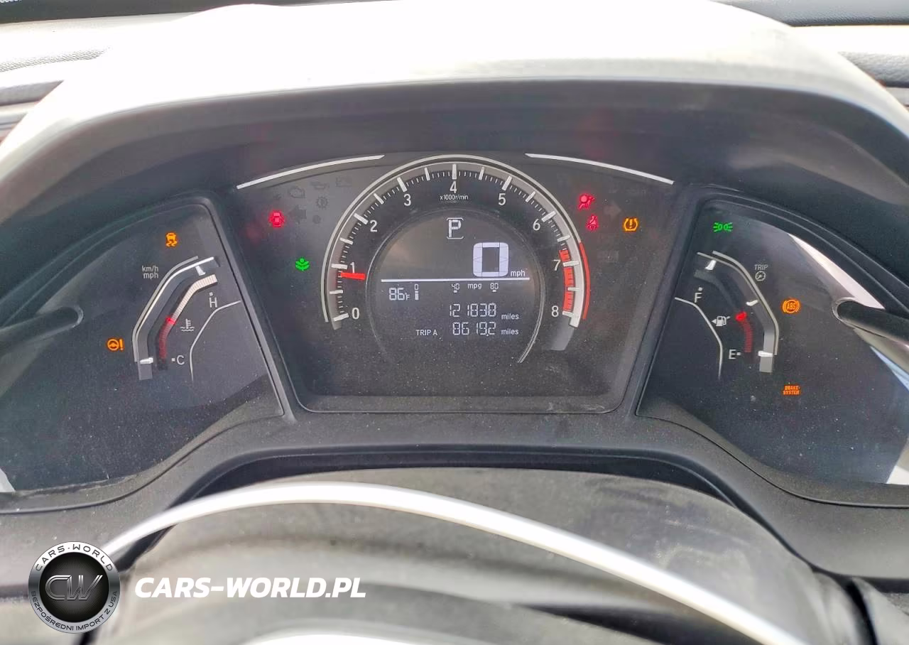 2017 Honda Civic Lx VIN:19XFC2F55HE018920 - 9