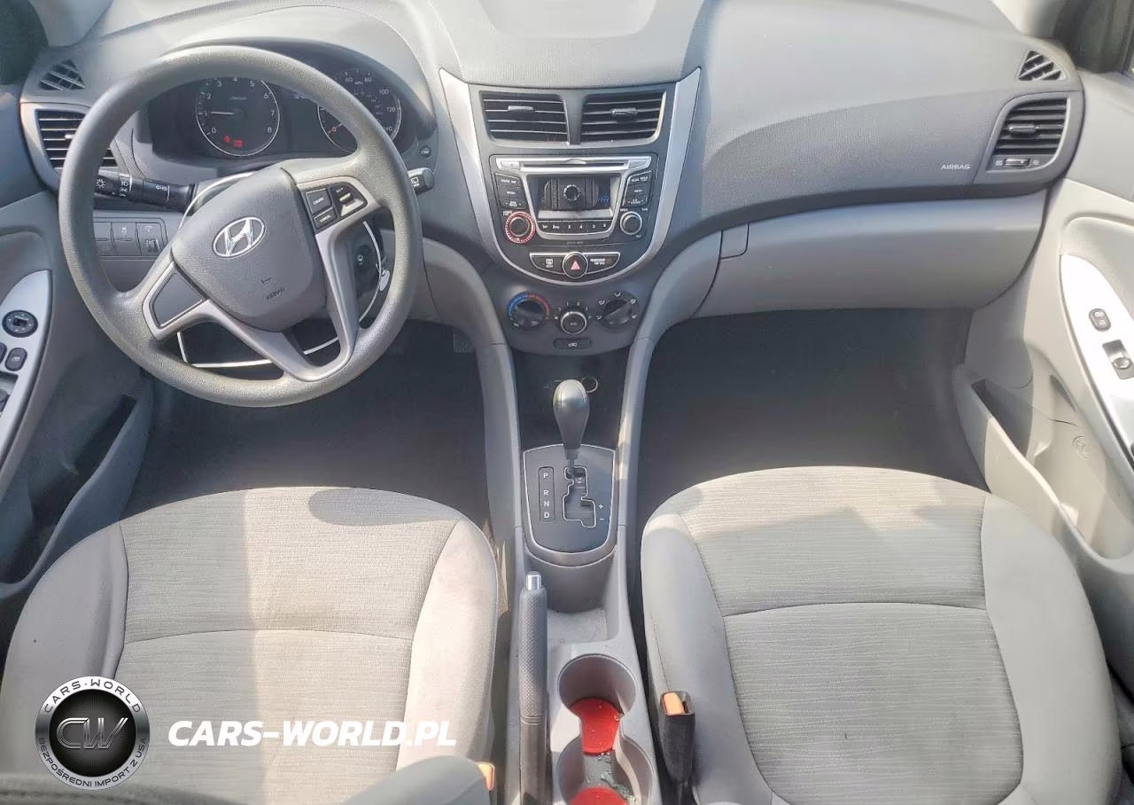 2015 Hyundai Accent Gs VIN:KMHCT5AE1FU216318 - 8