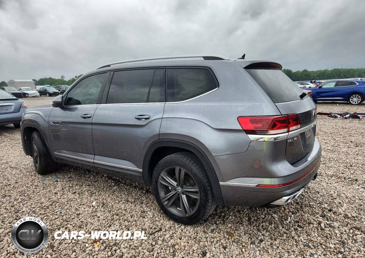 2022 Volkswagen Atlas Sel R-Line VIN:1V2AR2CA7NC528343 - 2