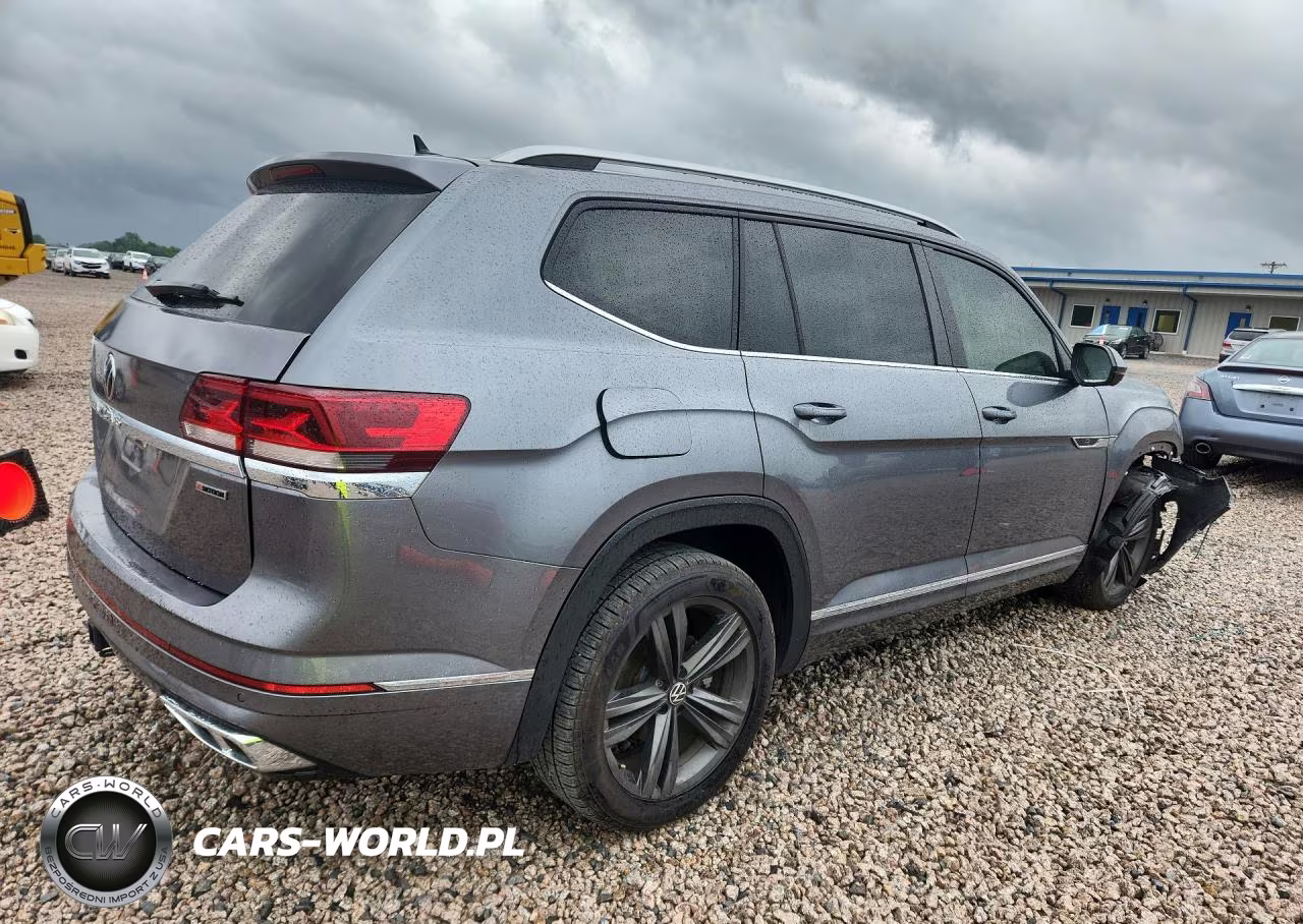 2022 Volkswagen Atlas Sel R-Line VIN:1V2AR2CA7NC528343 - 3