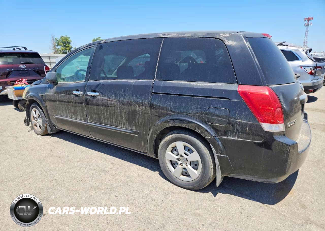 2008 Nissan Quest 3.5 Se VIN:5N1BV28U38N103078 - 2