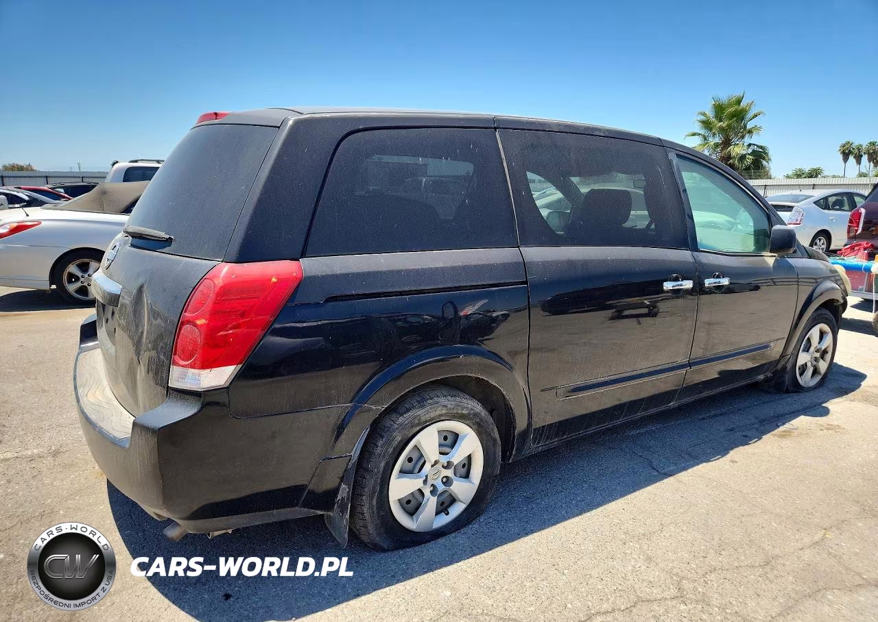 2008 Nissan Quest 3.5 Se VIN:5N1BV28U38N103078 - 3