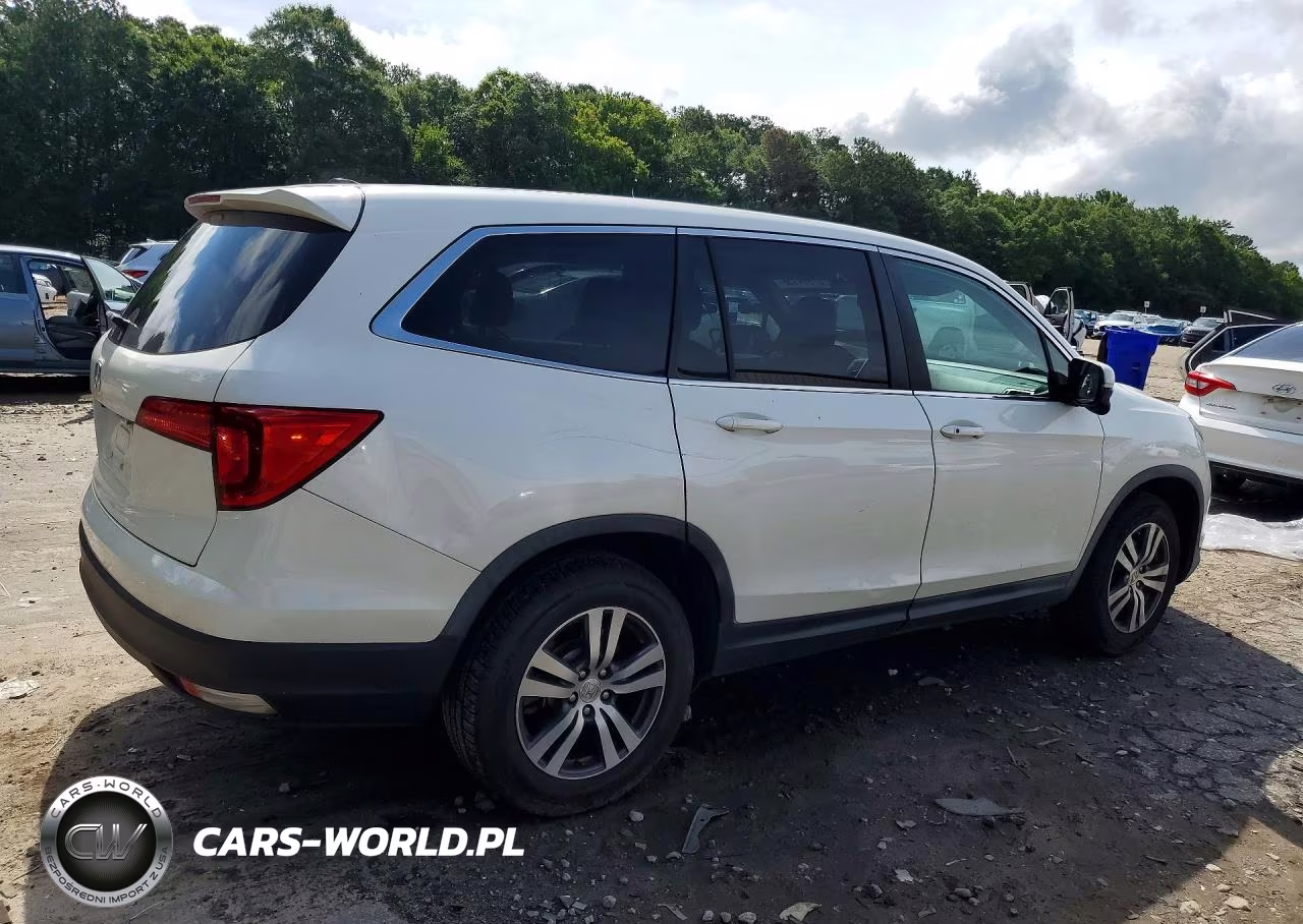 2017 Honda Pilot Exl VIN:5FNYF5H52HB009665 - 3