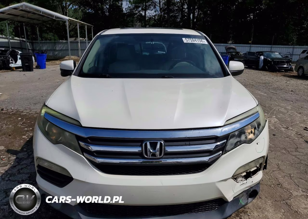 2017 Honda Pilot Exl VIN:5FNYF5H52HB009665 - 5