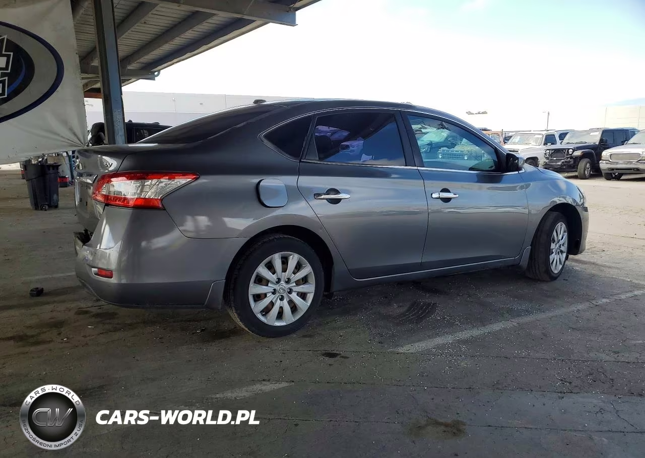 2015 Nissan Sentra Sv VIN:3N1AB7AP1FL629414 - 3