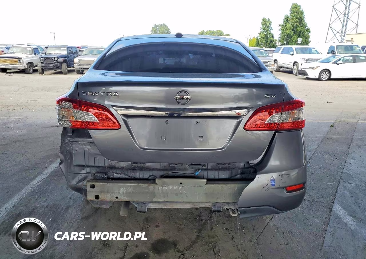 2015 Nissan Sentra Sv VIN:3N1AB7AP1FL629414 - 6