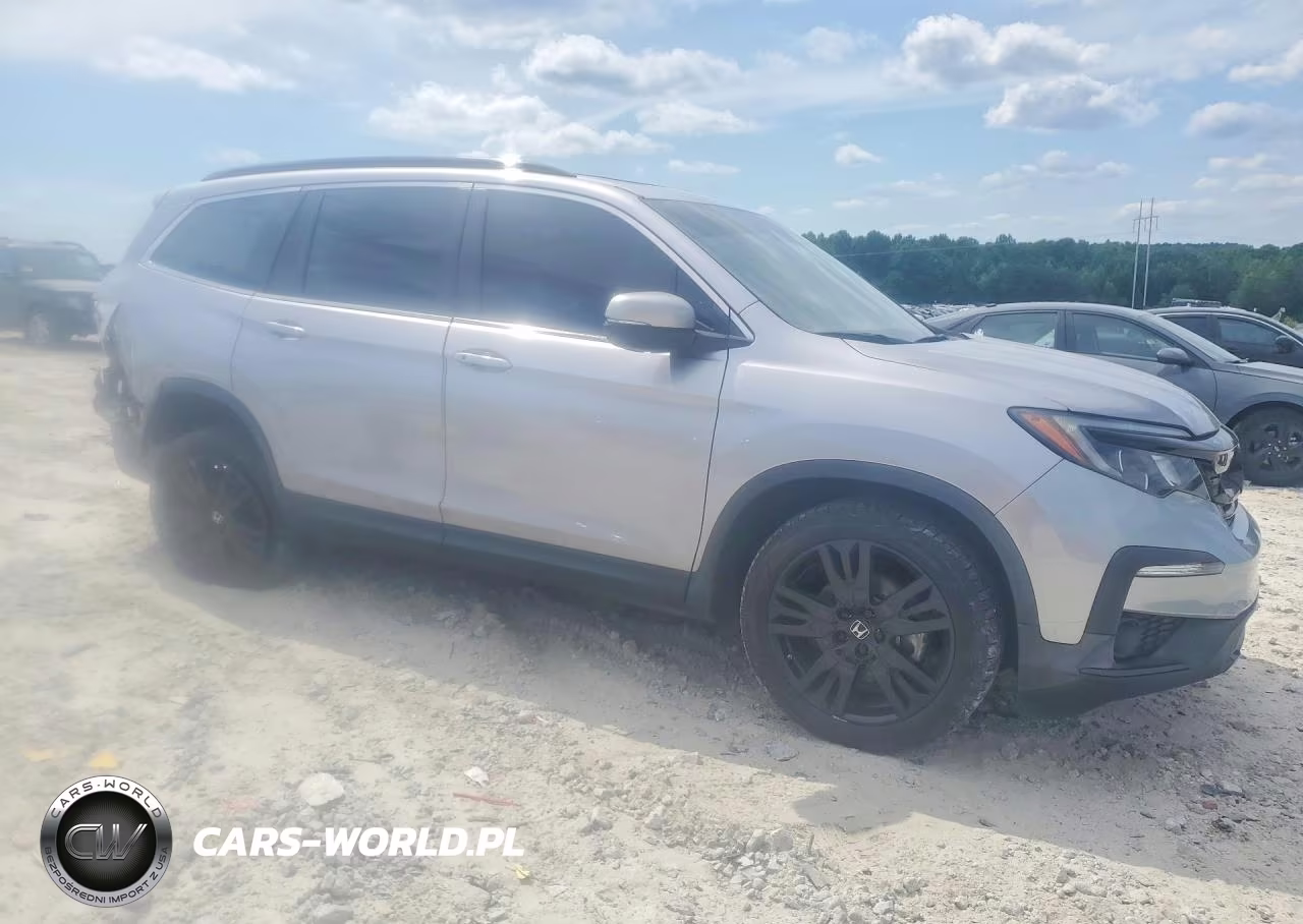 2022 Honda Pilot Se VIN:5FNYF5H29NB014170 - 4