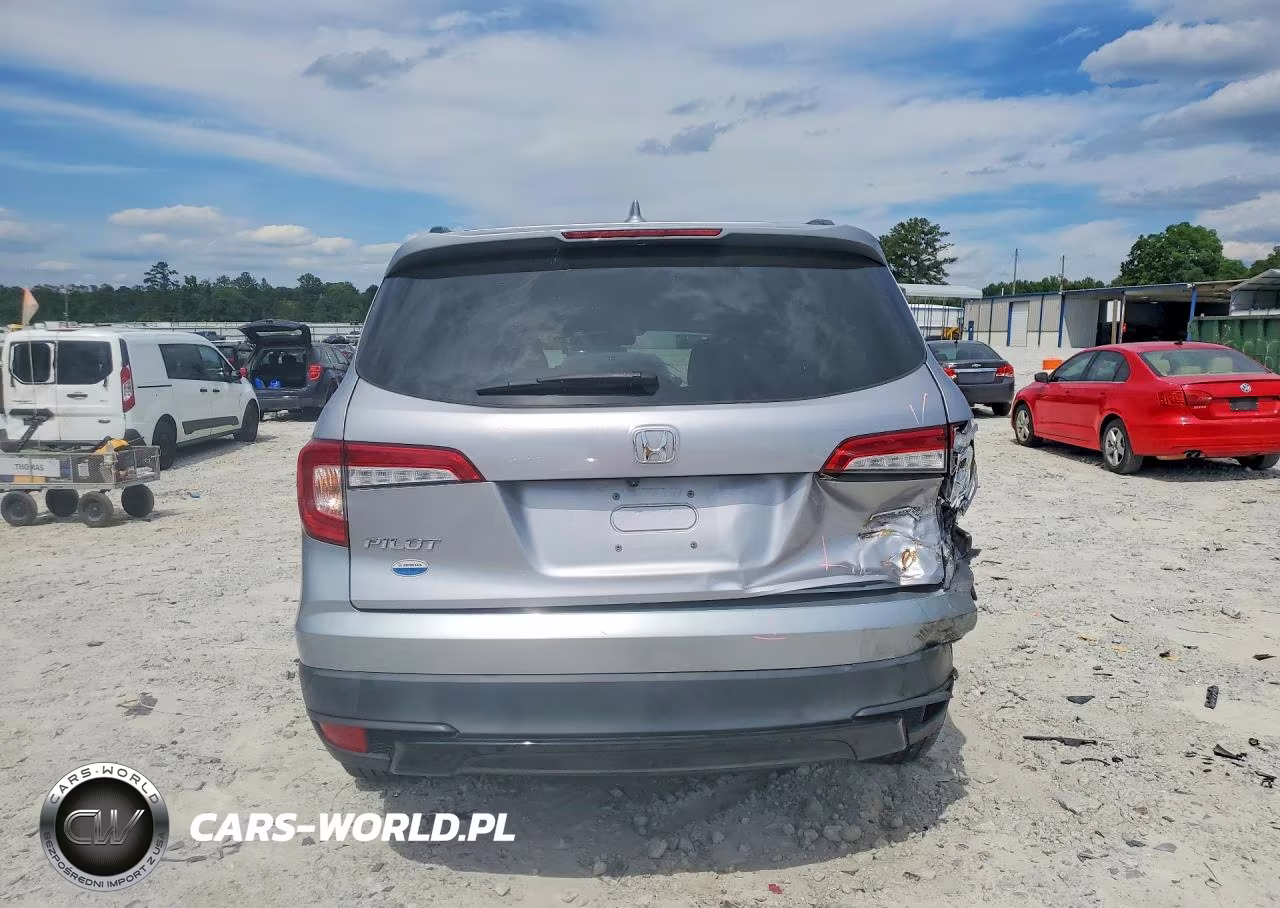 2022 Honda Pilot Se VIN:5FNYF5H29NB014170 - 6