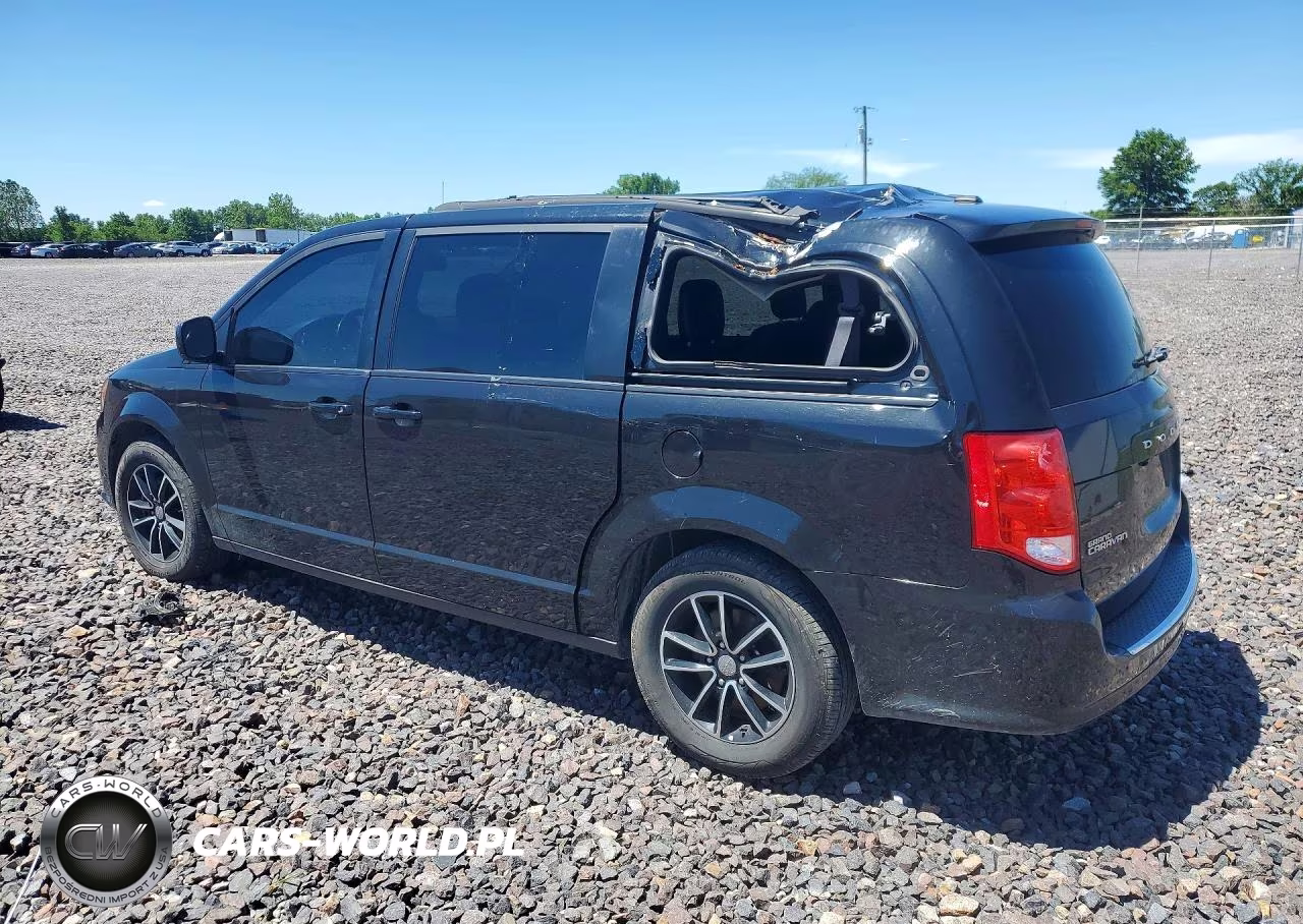2018 Dodge Grand Caravan Gt VIN:2C4RDGEG7JR345527 - 2