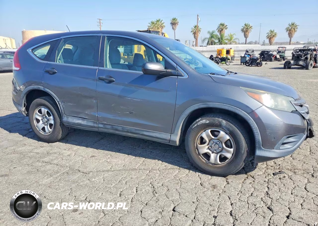 2014 Honda Cr-V Lx VIN:3CZRM3H32EG715466 - 4