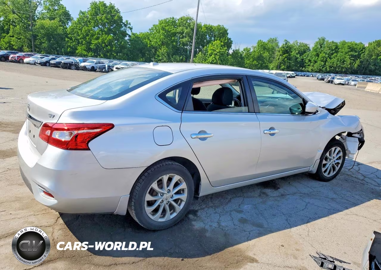 2019 Nissan Sentra Sv VIN:3N1AB7AP3KY378506 - 3
