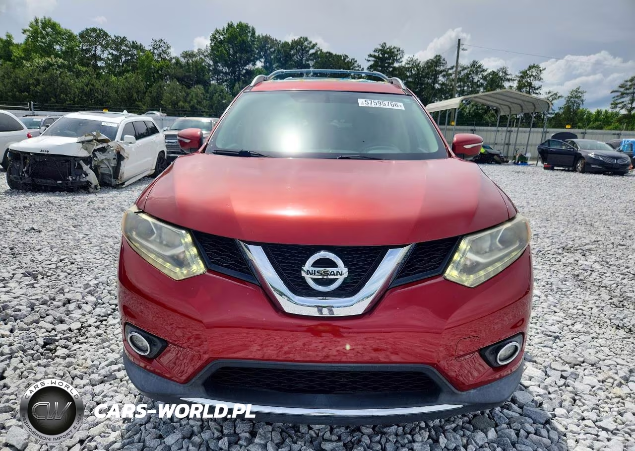 2014 Nissan Rogue Sl VIN:5N1AT2MT3EC850833 - 5