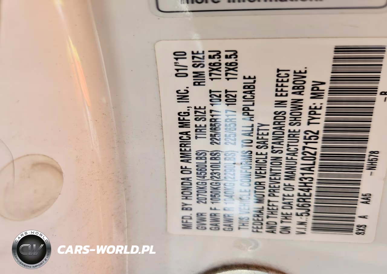 2010 Honda Cr-V Lx VIN:5J6RE4H31AL027152 - 14