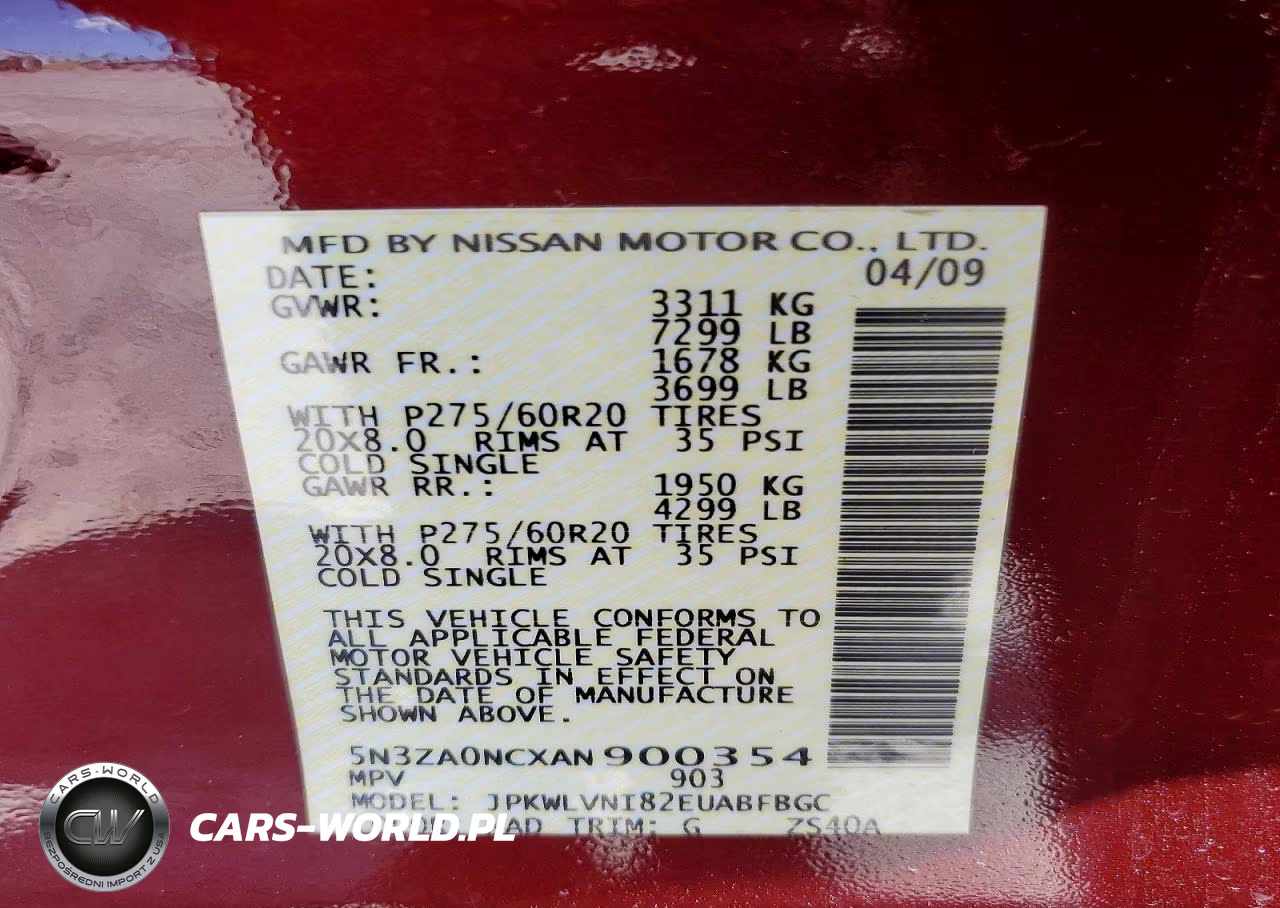 2010 Infiniti Qx56 Base VIN:5N3ZA0NCXAN900354 - 13
