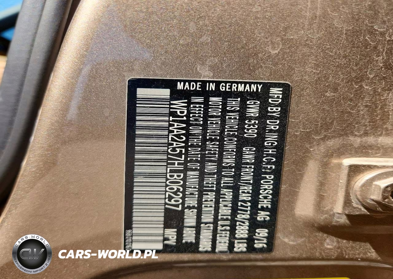 2017 Porsche Macan VIN:WP1AA2A57HLB06297 - 13