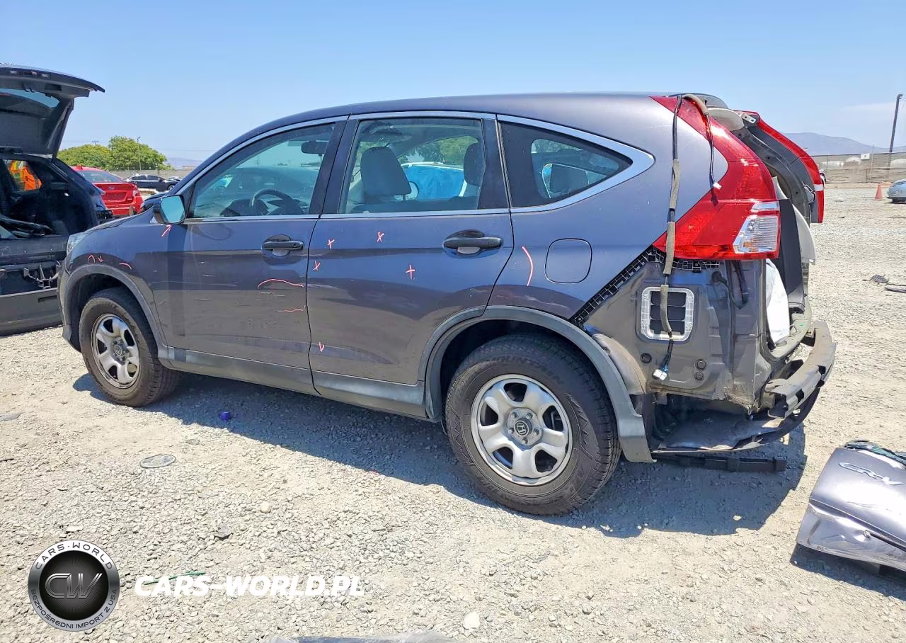 2015 Honda Cr-V Lx VIN:2HKRM4H37FH696417 - 2