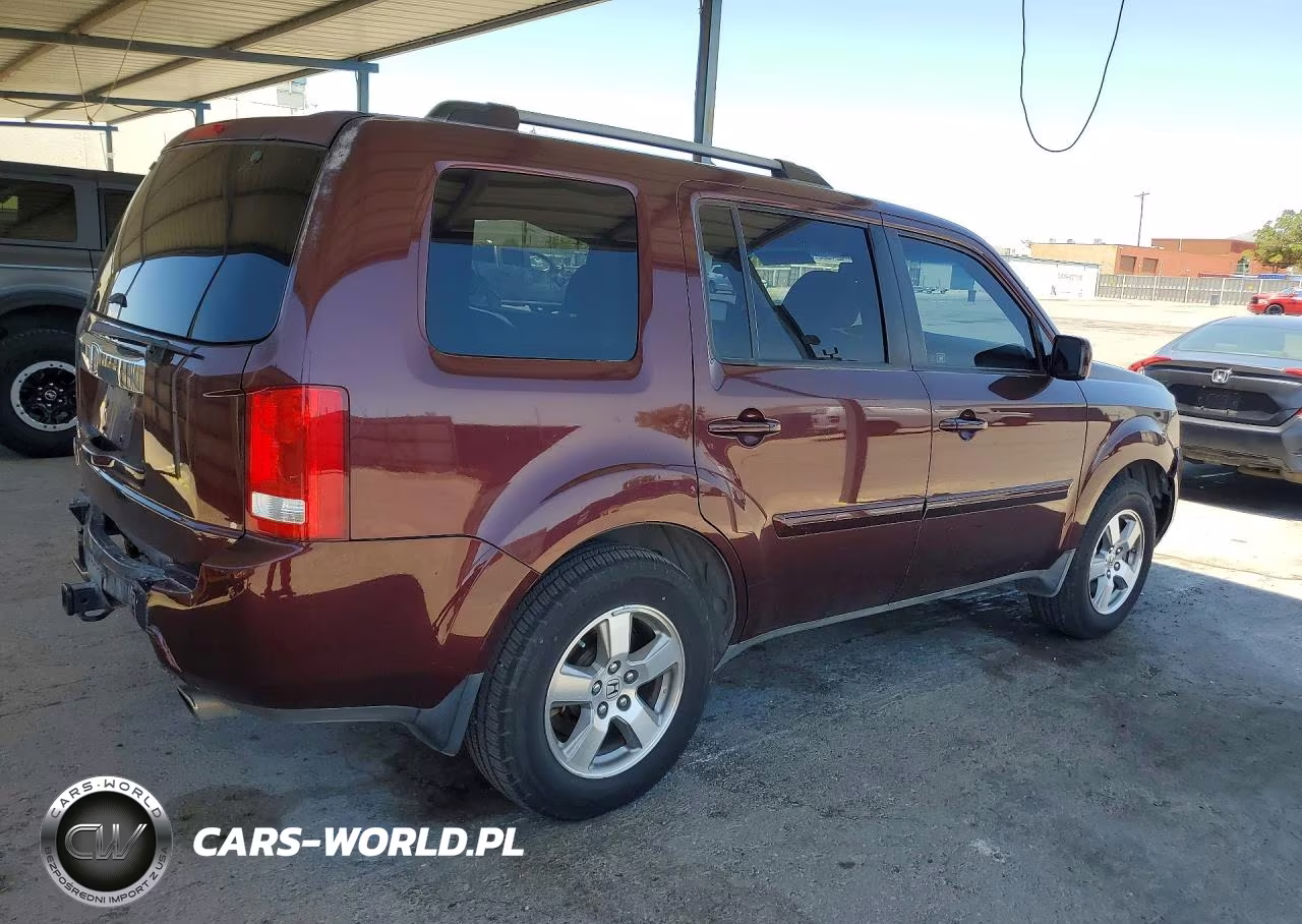 2009 Honda Pilot Exl VIN:5FNYF38579B006511 - 3