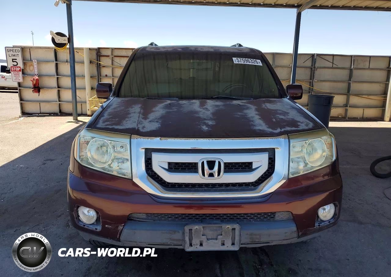 2009 Honda Pilot Exl VIN:5FNYF38579B006511 - 5