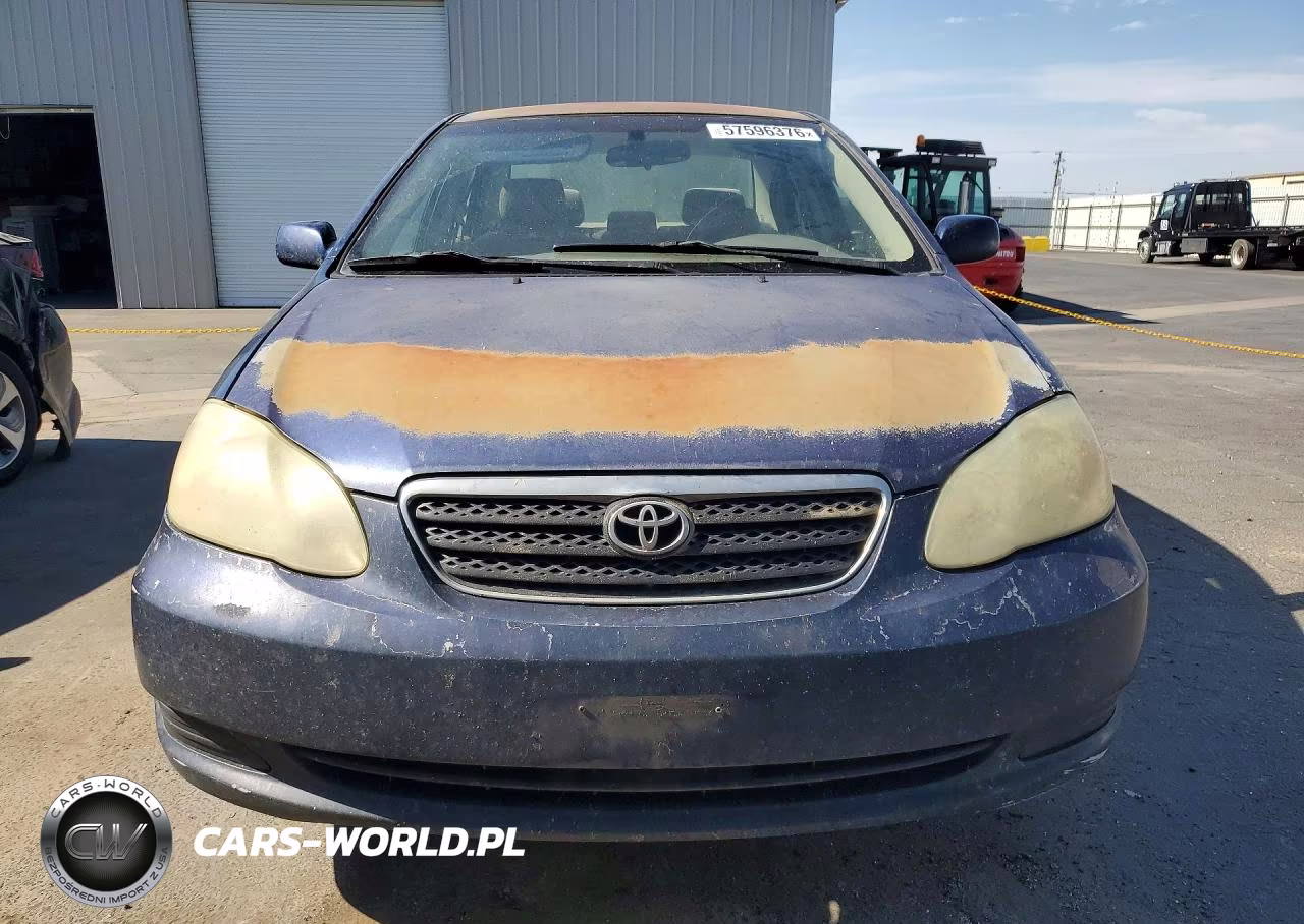 2005 Toyota Corolla Le VIN:1NXBR32E25Z386313 - 5