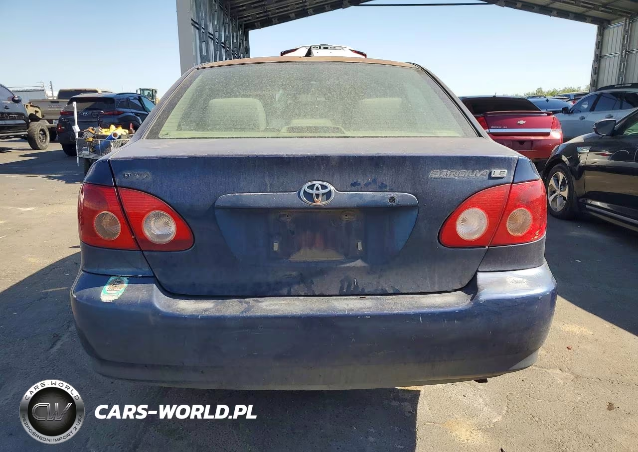2005 Toyota Corolla Le VIN:1NXBR32E25Z386313 - 6