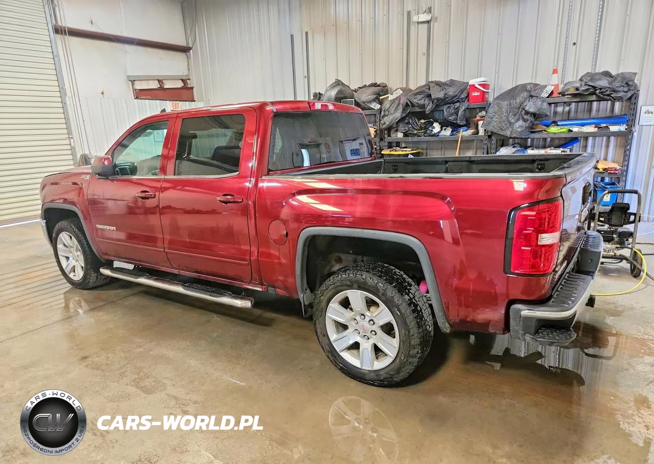 2017 GMC Sierra K1500 Sle VIN:3GTU2MEC5HG423153 - 2