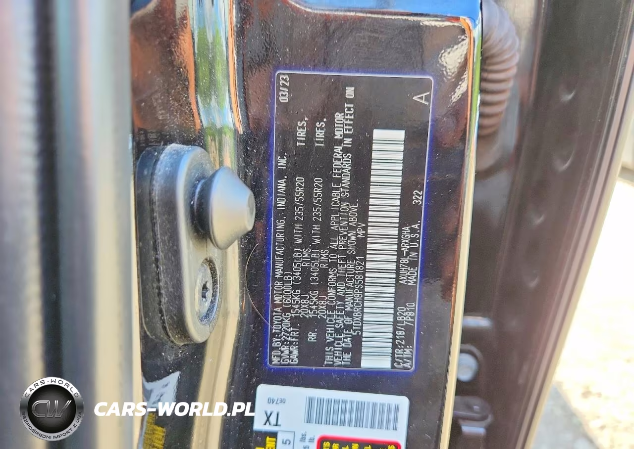 2023 Toyota Higlander Hybrid VIN:5TDXBRCH8PS581821 - 13