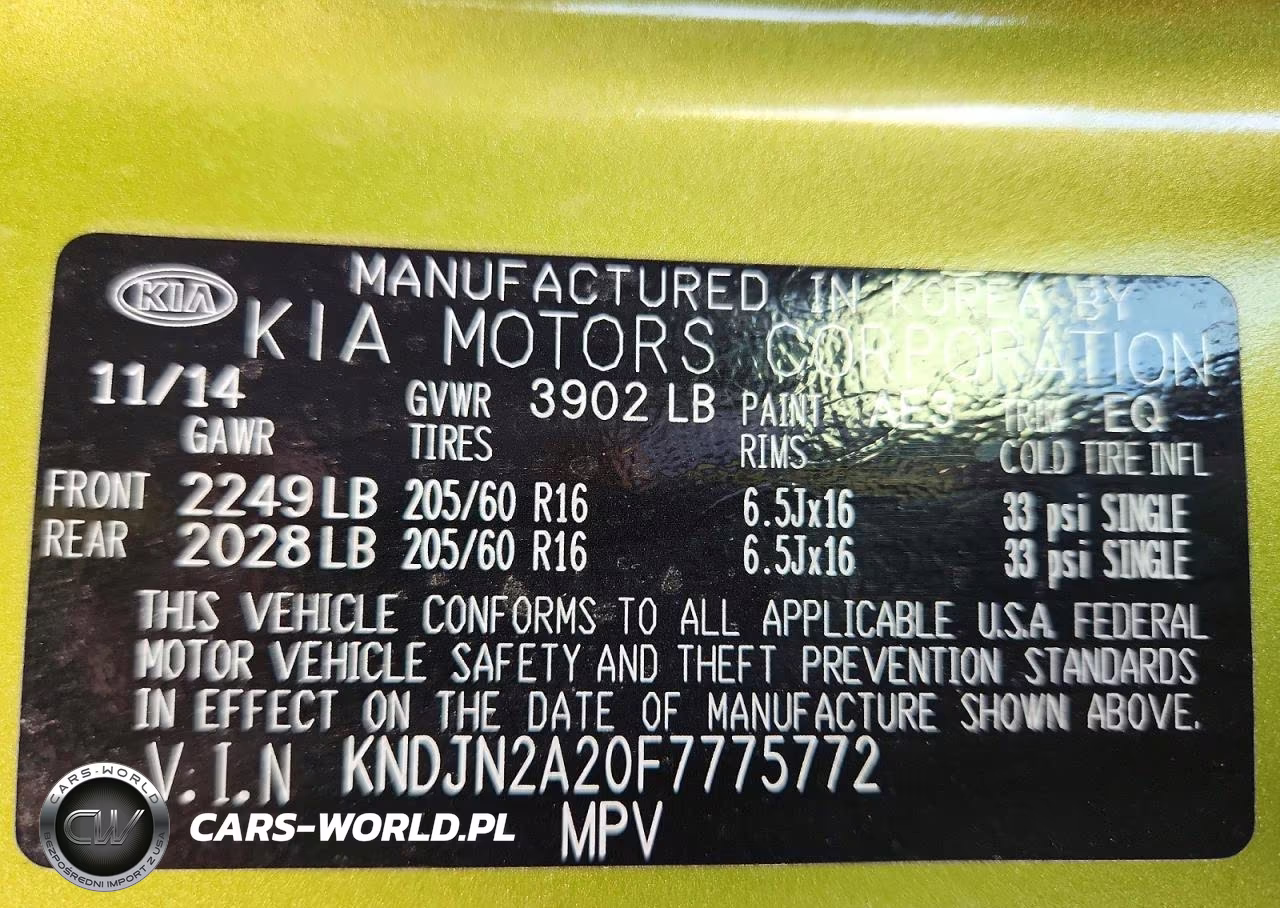 2015 Kia Soul Base VIN:KNDJN2A20F7775772 - 13