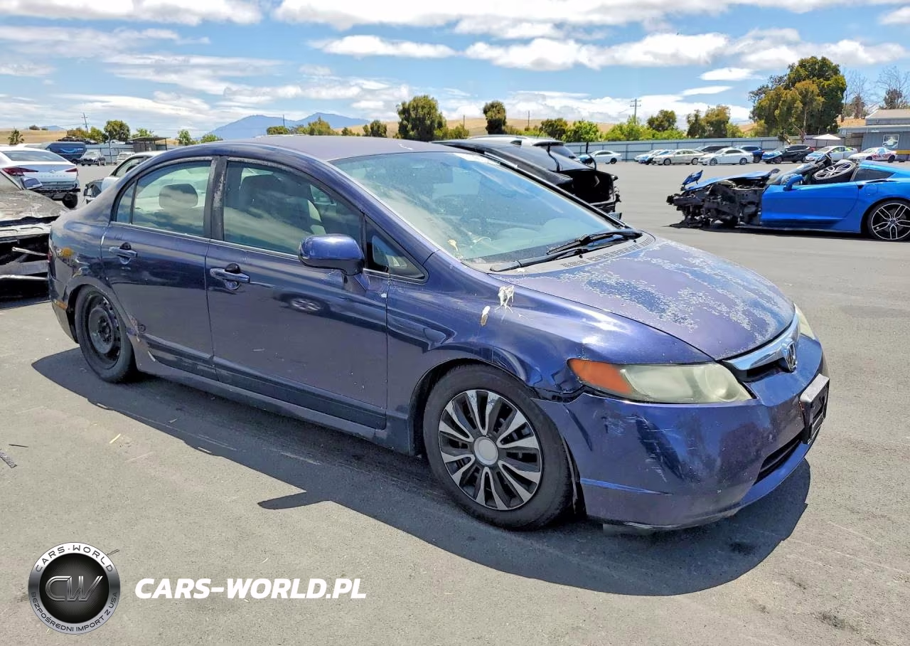2008 Honda Civic Lx VIN:2HGFA16548H521151 - 4