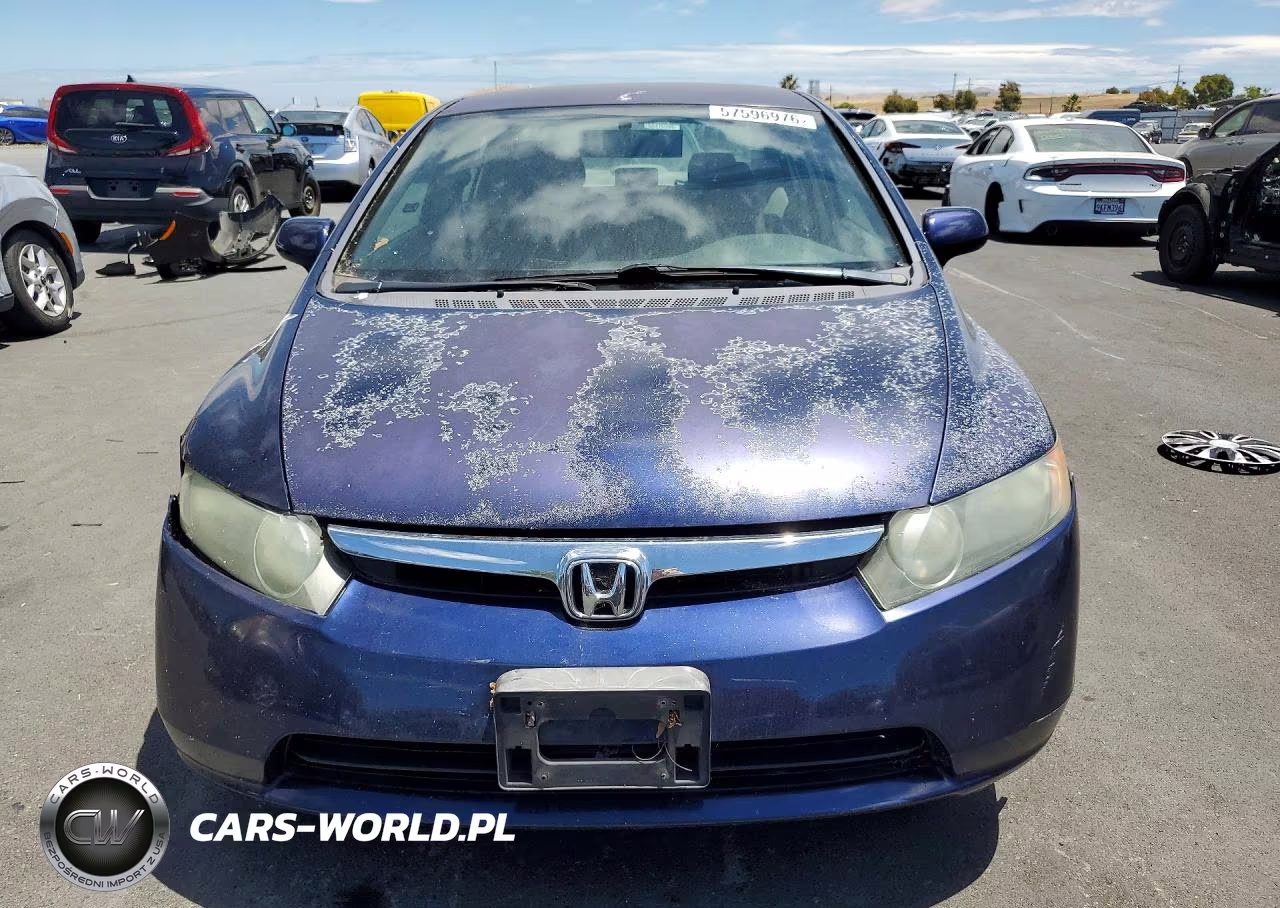 2008 Honda Civic Lx VIN:2HGFA16548H521151 - 5