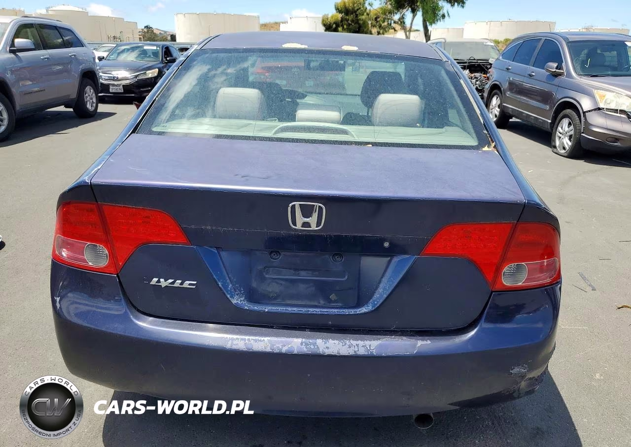 2008 Honda Civic Lx VIN:2HGFA16548H521151 - 6