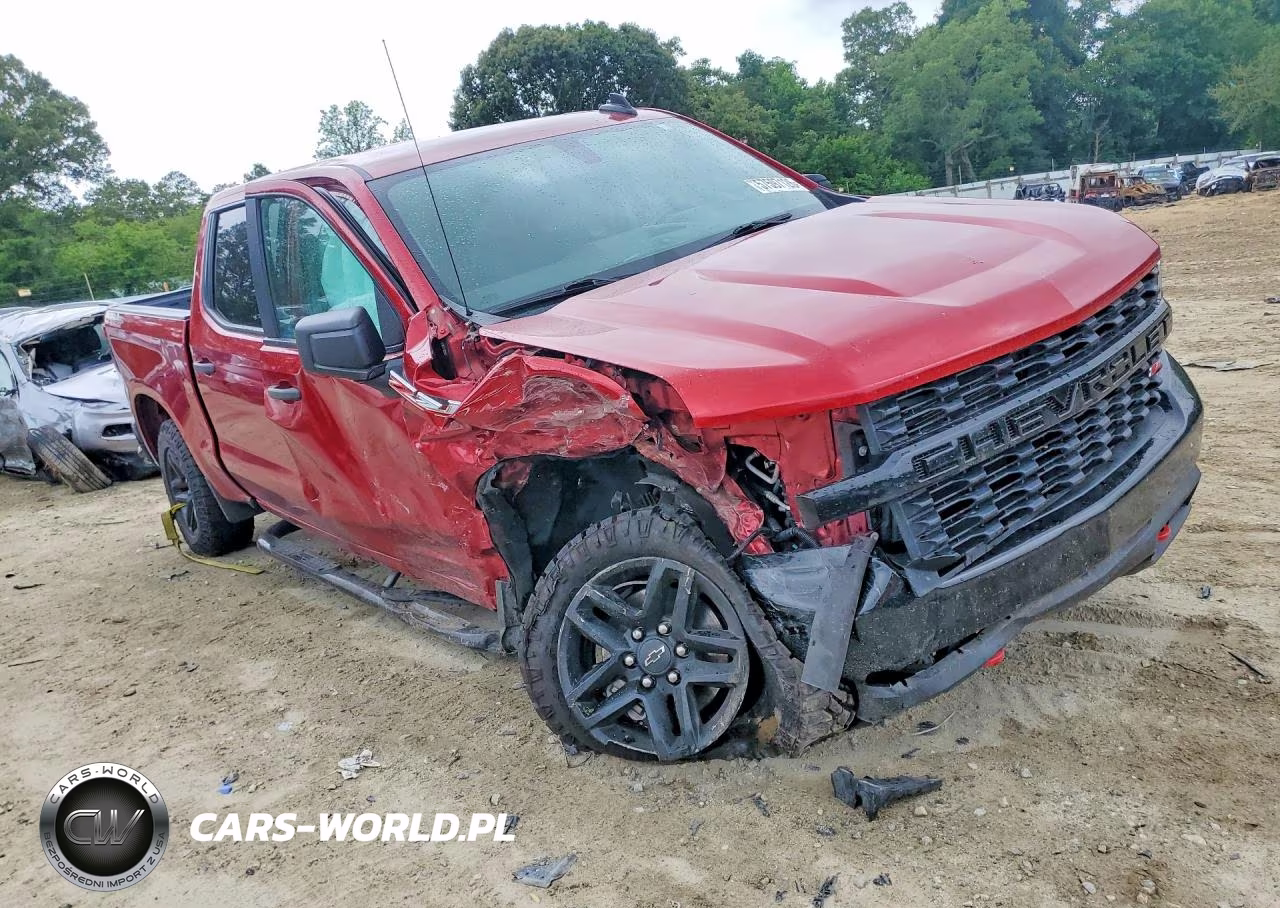 2021 Chevrolet Silverado K1500 Trail Boss Custom VIN:1GCPYCEF8MZ420032 - 4