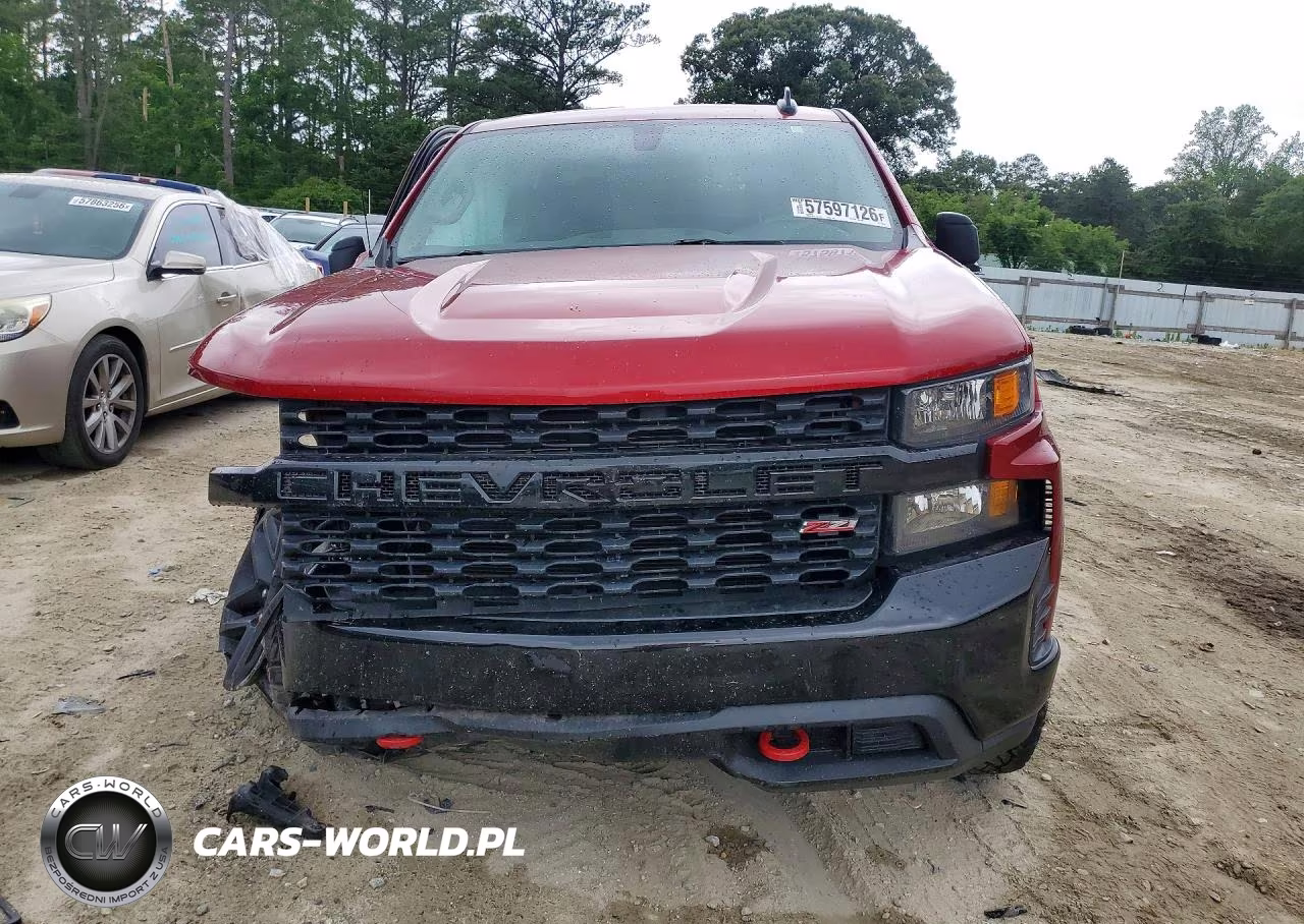 2021 Chevrolet Silverado K1500 Trail Boss Custom VIN:1GCPYCEF8MZ420032 - 5