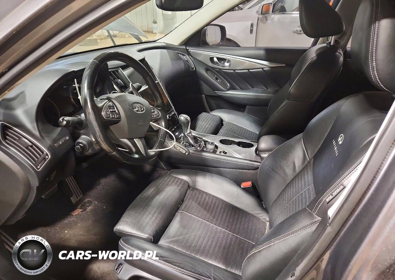 2014 Infiniti Q50 Hybrid Sport VIN:JN1AV7ARXEM703149 - 12