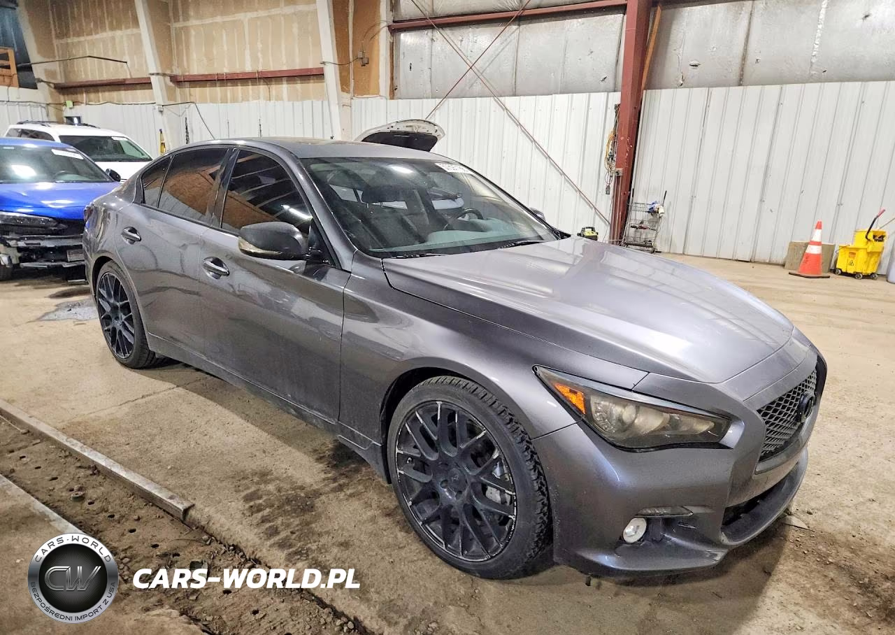 2014 Infiniti Q50 Hybrid Sport VIN:JN1AV7ARXEM703149 - 4