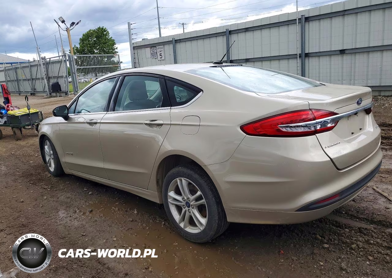 2018 Ford Fusion Se Hybrid VIN:3FA6P0LU3JR274806 - 2