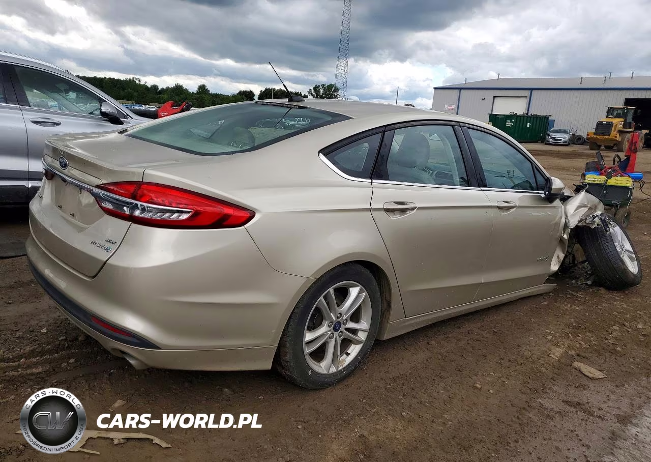 2018 Ford Fusion Se Hybrid VIN:3FA6P0LU3JR274806 - 3