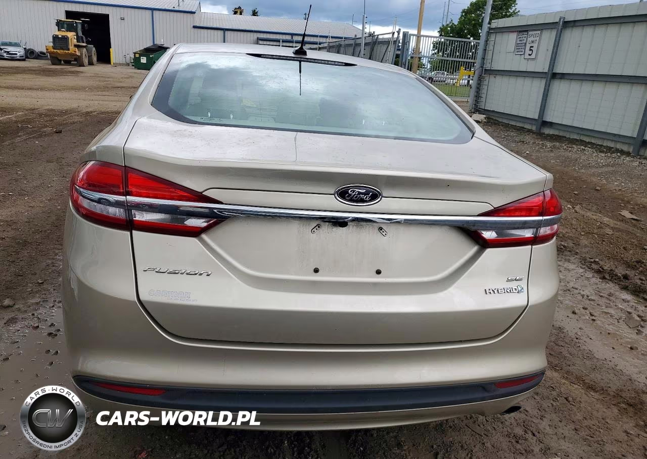 2018 Ford Fusion Se Hybrid VIN:3FA6P0LU3JR274806 - 6