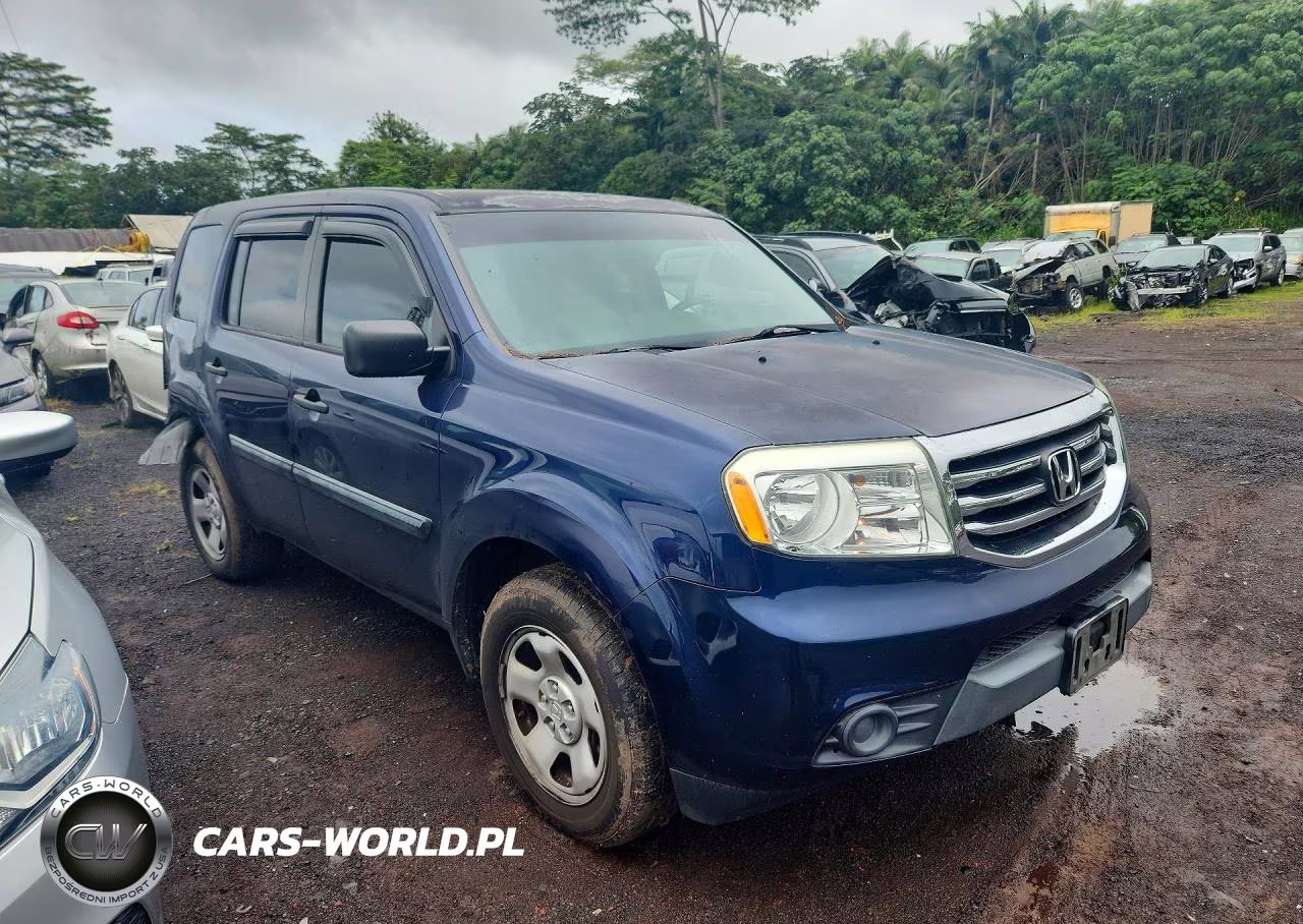 2014 Honda Pilot Lx VIN:5FNYF4H24EB039696 - 4