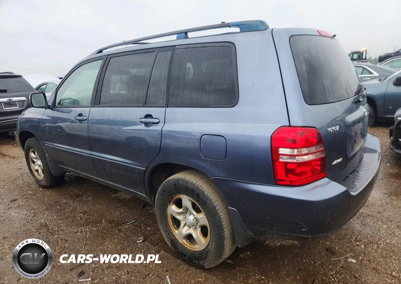 2001 Toyota Highlander Base VIN:JTEHD21A510001667 - 2