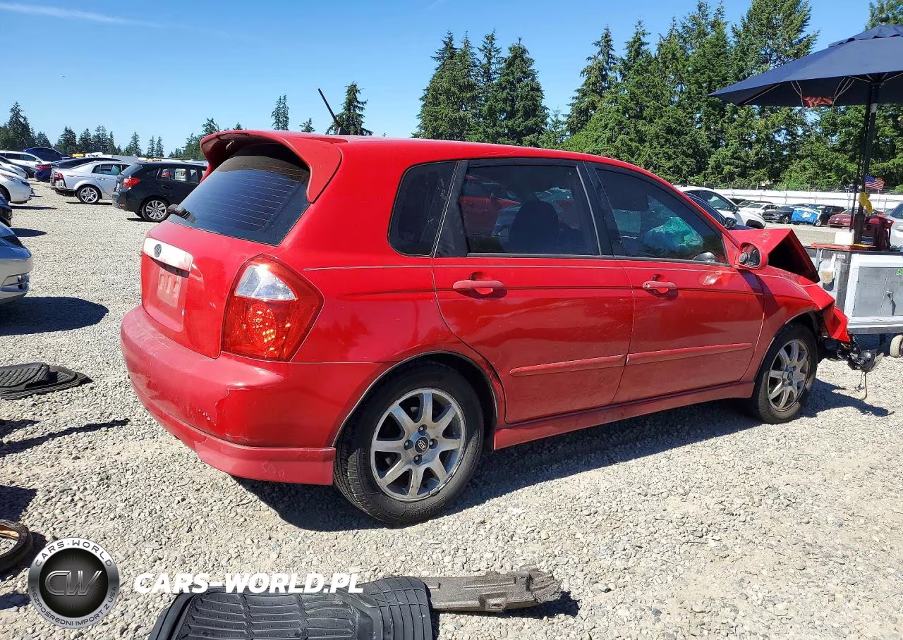 2005 Kia Spectra Spectra5 VIN:KNAFE161455116908 - 3