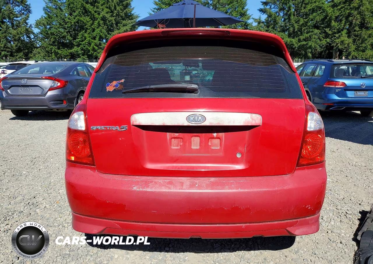 2005 Kia Spectra Spectra5 VIN:KNAFE161455116908 - 6