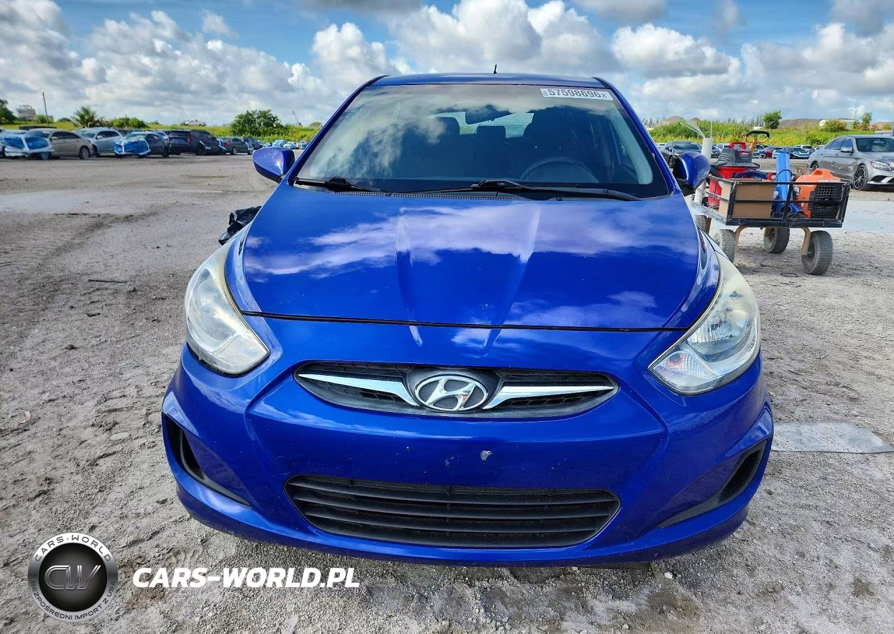 2014 Hyundai Accent Gs VIN:KMHCT5AE8EU146993 - 5