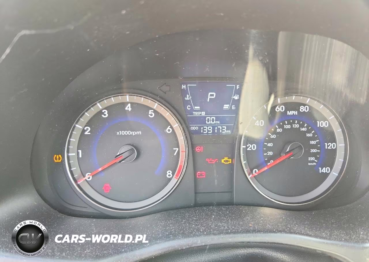 2014 Hyundai Accent Gs VIN:KMHCT5AE8EU146993 - 9